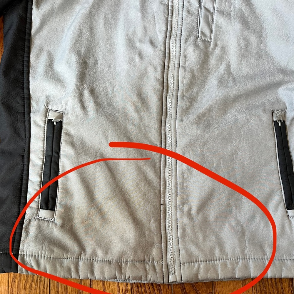 Timberland Gray Zip Up Jacket - Picture 5 of 9